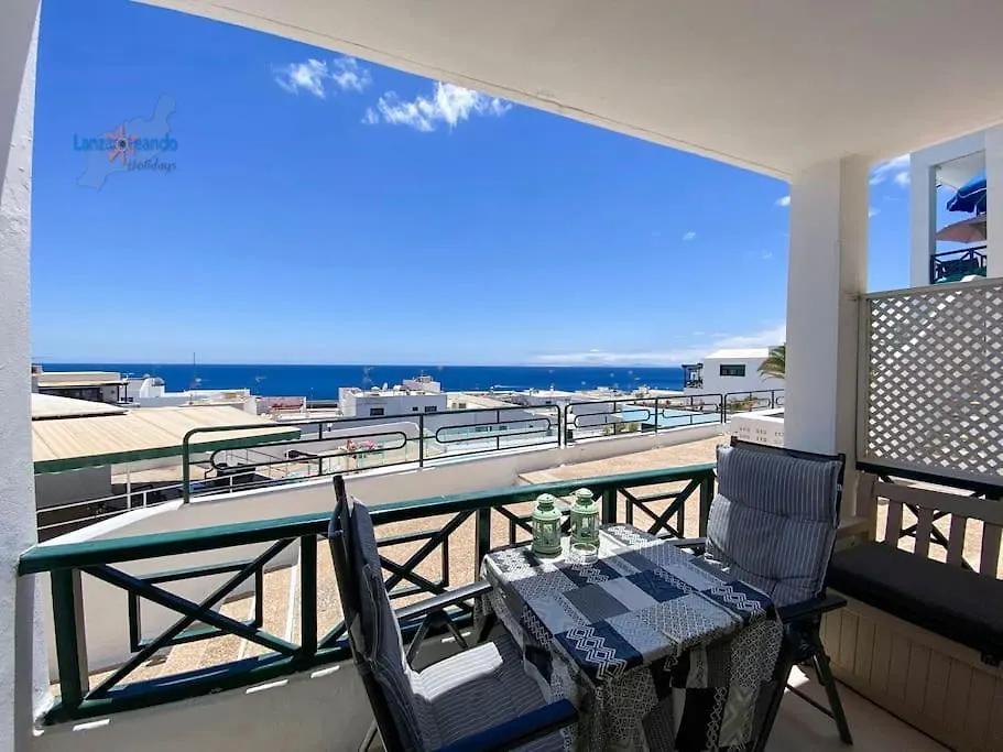 Casa Louie Marie - Sea View Aircon Iptv Wifi Vv In Portonovo Complex Apartment Puerto del Carmen
