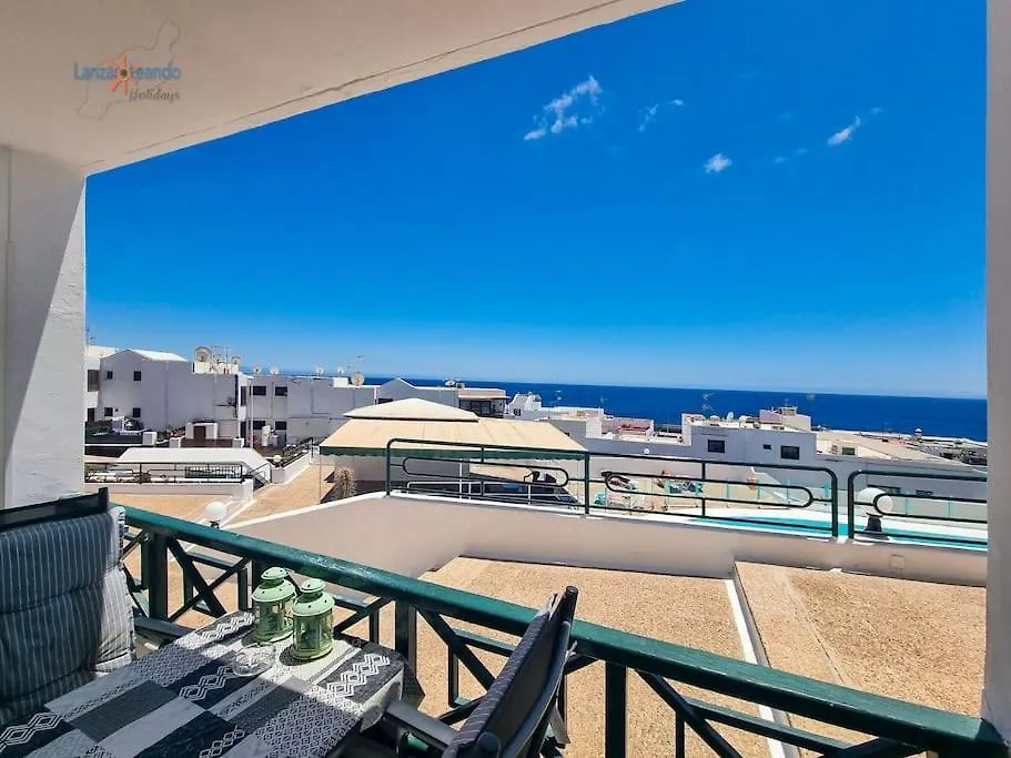 Casa Louie Marie - Sea View Aircon Iptv Wifi Vv In Portonovo Complex Apartment Puerto del Carmen  Spain